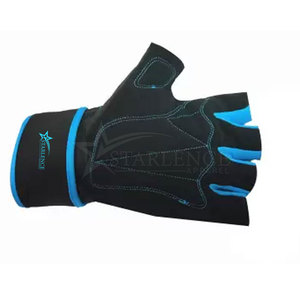 Gants de sport en cuir unisexes sur mesure, respirants, légers et confortables pour la musculation, l'entraînement et le fitness - Product Image 3