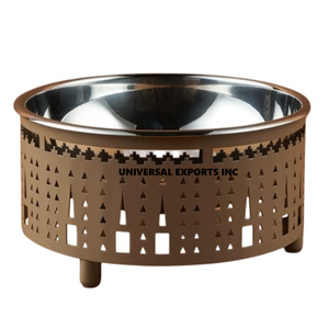 Olla para Chocolate Plateada Mate con Acabado Martillado, Excelente Calidad, Hecha a Mano, Diseño de Lujo, Tazón de Metal para Dulces - Product Image 4