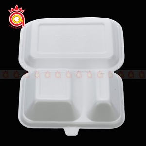 Fast Delivery Wholesale <b>Lunch</b> Foam Food <b>Box</b> 1-2-3 Compartments Take Away Made Foam Food Container in Vietnam - Product Image 2