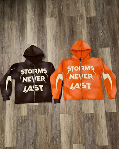 Chándales de Jogger de lavado ácido Vintage para hombre de alta calidad 100% algodón bordado Sun Fade Baggy impresión Digital temporada de otoño - Product Image 3