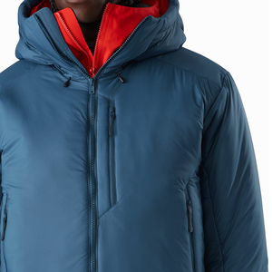 Abrigo de invierno Chaqueta cálida con capuchas Cortavientos Chaquetas acolchadas ligeras impermeables Chaqueta de plumón reversible para hombres - Product Image 2