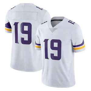 Uniforme de Fútbol Americano Personalizado con Impresión, Costura y Bordado, 100% Poliéster, Secado Rápido, Manga Corta, Transpirable - Product Image 5