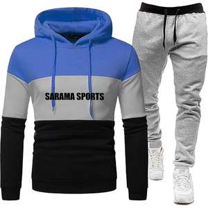 Sudaderas con Capucha para Hombre de la Mejor Calidad, Conjuntos Deportivos Cómodos y Transpirables de Tela de Forro Polar para Exteriores, Nuevo Diseño OEM Personalizable - Product Image 1