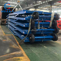 Fabricant chinois de plateformes de levage pour le chargement et le déchargement, rampe de quai hydraulique mobile pour conteneurs