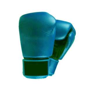 Gants de MMA pour enfants bleus, blancs, rouges et jaunes, 16 oz, en cuir, à doigts entiers, imperméables, personnalisables pour l'Europe et la Russie - Product Image 6