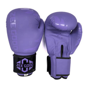 Gants de boxe en cuir véritable/PU avec logo personnalisé, gants de boxe Muay Thai, gants de boxe multi-couches à haute densité - Product Image 1