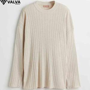 Sudadera de Mujer, Corte Ajustado, Tejido de Punto Grueso, Diseño Estampado con Bordado 3D, Ecológica, Personalizable, para Invierno - Product Image 2