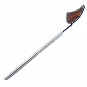2022 Extension de cils de qualité supérieure, miroir en forme de lune avec poignée, nouveau miroir en forme de cils pour l'entretien - Product Image 2