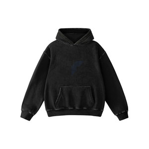 เสื้อฮู้ดดี้ผู้ชายไซส์ใหญ่ ผ้าหนา สำหรับฤดูหนาว ปักลาย 100% ผ้าฝ้าย เป็นมิตรกับสิ่งแวดล้อม กันน้ำ สไตล์ลำลอง สตรีทแวร์ - Product Image 1