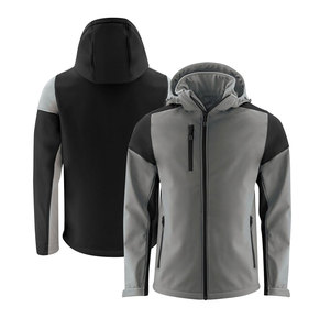 แจ็กเก็ตยุทธวิธีสำหรับผู้ชาย, เสื้อแจ็คเก็ตแขนยาวแบบเต็มตัวสำหรับกลางแจ้งในฤดูหนาวการพิมพ์โลโก้บนวัสดุโพลีเอสเตอร์ - Product Image 1