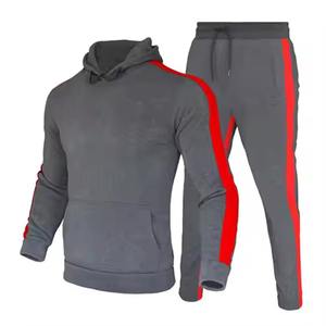 Chándal de entrenamiento liso personalizado al por mayor, chándal profesional, chándal de alta calidad, ropa de calle, chándal para hombre - Product Image 3