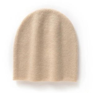 2025 nouveau hiver 100% chèvre cachemire tricoté couvre-chef femmes garder au chaud bonnet chapeau haute qualité solide décontracté couverture casquette Skullies - Product Image 4