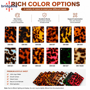 Wholesale Tortoiseshell Acrylic <b>Sheet</b> 3mm Factory Custom Size Laser Cut Engrave For Cosmetic Box Furniture Handicraft Home Decor - Product Image 2