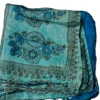 Pañuelo largo de seda tejida de alta calidad para mujer, personalizado con estampado, forro de sarga dobby, tela de rizo, para trajes de baño y textiles del hogar.