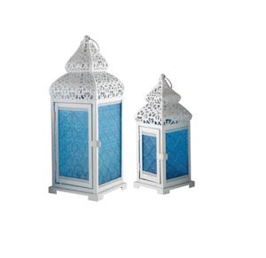 Farol de Metal Artesanal de Estilo Marroquí Premium para Decoración del Hogar y Exteriores - Product Image 1