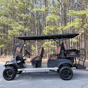 Envío Inmediato: Voyager Patriot Elevado para 6 Pasajeros con Mejoras, Batería de Litio de 72V, Color Negro Mate, 3 Años de Garantía, Origen EE. UU., Industrial, DIY - Product Image 4