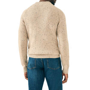 2024 suéteres ligeros para hombre, suéteres transpirables de talla grande con logotipo personalizado estampado, precio bajo MOQ - Product Image 2