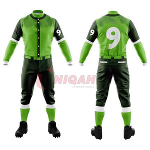 Vêtements de sport de baseball et de softball respirants personnalisables pour adultes, jersey uni, impression sérigraphique, col en V, poches, couleur personnalisée - Product Image 5