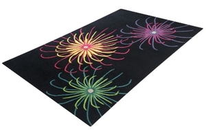 Alfombras de área de lujo con mechones a mano de fábrica directa, patrón abstracto personalizado, Material de lana de viscosa, ¡el mejor precio del fabricante! - Product Image 2