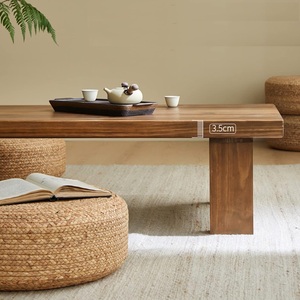 Table basse en bois de Sesham de style japonais pour salon, salle à manger et meubles de chambre à coucher pour le bureau et la maison - Product Image 3