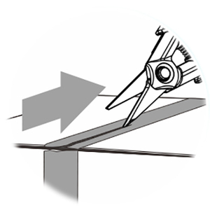 Ciseaux à usages multiples en fibre optique OEM ODM 150 mm avec lame en acier inoxydable avec bord arrière et poignée en nylon Fournisseur de Taiwan - Product Image 3