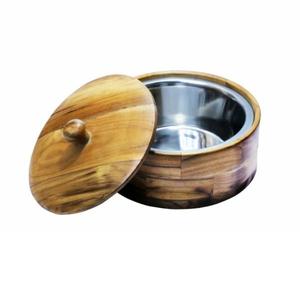 Pot de service de nourriture de style unique Pot de Chapati de conception faite à la main pour l'utilisation de l'hôtel et du restaurant Pot de serveur Roti - Product Image 5