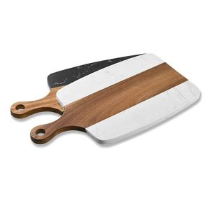 Planche à découper en bois et marbre ou planche à fromage abordable vaisselle comptoir de cuisine vente chaude article de cuisine planche à découper en bois - Product Image 6