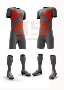 Premium Soccer Match Apparel Breathable 100% Polyester Heat-Transfer Printed Athletic Football Jersey Shorts for Outdoor Sports - Product Image 5