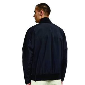 Chaqueta de bombardero estilo callejero de diseño personalizado para hombre, chaqueta de bombardero acolchada con cuello levantado de tela ligera de alta calidad para hombre - Product Image 2