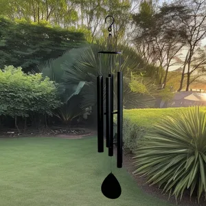 Metall-Windschläger für Außen-/Innenbereich Gartendekoration Memorial-Windschläger -- 75 Zoll Ornamente OEM ODM verfügbar 1 Tag 10 Stück 5,08 cm