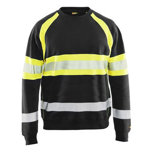 Marque privée Vêtements de sécurité Chemise haute visibilité Vêtements de travail de construction à séchage rapide Visibilité haute visibilité Travail de sécurité haute visibilité Col rond - Product Image 1