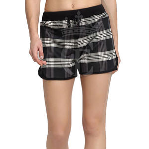 Pantalones cortos informales de cintura elástica para mujer, pantalones cortos de uso fácil para mujer, pantalones cortos de entrenamiento duraderos y transpirables para mujer - Product Image 1