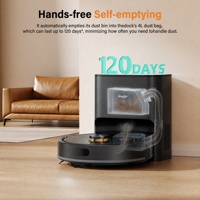 Aspirateur robot intelligent Sonifer SF-2294 3-en-1 avec fonction lavage, navigation laser LDS, anti-collision et optimisation automatique pour tapis, idéal pour appartement