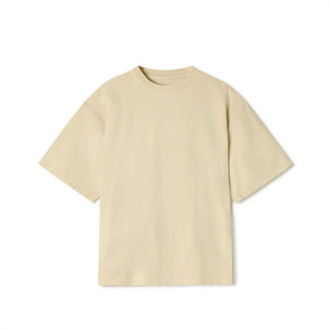 T-shirt en coton pour hommes, vêtements de rue, personnalisé 250 GSM Vintage, lavage à l'acide, t-shirts vierges surdimensionnés de haute qualité - Product Image 5