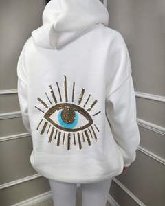 Sudadera Primavera y otoño Impresión personalizada 400 gramos Manga Poliéster Sudadera con capucha deportiva para hombres y mujeres - Product Image 1