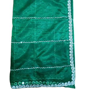 Saree en soie organza pure avec fil Zari paillettes travail chemisier de Style indien pièce pour mariages et fêtes vêtements pour femmes - Product Image 1