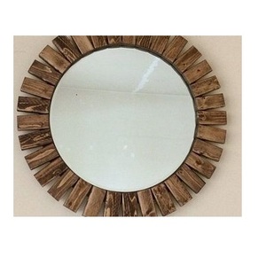 Marco de diseño de hoja de aspecto elegante, espejo de pared, decoración de salón, calidad superior, precio más bajo, espejo colgante exigente, decoración de cafetería - Product Image 6