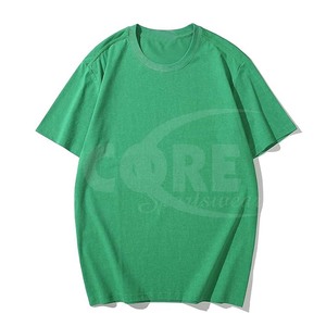 เสื้อยืดลำลองสีพื้นแห้งเร็วแบบเรียบเสื้อยืดผ้าฝ้าย100สำหรับวิ่งปรับแต่งสีได้ - Product Image 6