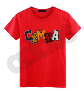 Nuevos productos de tendencia: camisetas estampadas de estilo callejero para hombres, camiseta Ringer, camiseta Crew Fitness, cuello redondo, ropa bordada a granel para hombres - Product Image 3