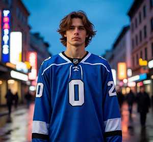 Top Quality 100% <b>Polyester</b> Ice Hockey Jersey Sublimation Print Embroidered Logo Custom Ice Hockey Jersey Breathable OEM 2025 - Product Image 3