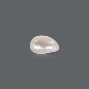 Perle d'eau douce naturelle blanche pour la fabrication de bijoux (6,71 carats) - Product Image 1