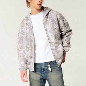 Mangas impresas Artículo Presupuesto Friendly Ropa de invierno Hombres Boxy Hoodie Venta caliente Precio bajo Hombres Crop Hoodie - Product Image 4