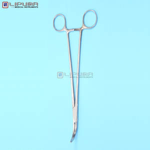 Moynihan คีมห้ามเลือดสำหรับผ่าตัดขนาด230มม. ใช้แหล่งจ่ายไฟแบบแมนนวลมาตรฐานความปลอดภัยเครื่องมือวัดทางการแพทย์ - Product Image 4