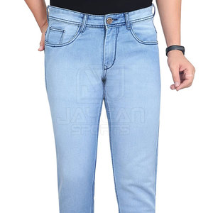 Modern Urban Street Fashion Lightweight Comfortable Stylish Fit <b>Jeans</b> Pants For Casual Daily Wear And Travel Activities - Product Image 5