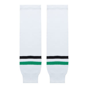 Chaussettes de hockey sur glace en polyester faites sur mesure Concevez votre propre ensemble de vêtements de sport par sublimation Nom de l'équipe OEM Options d'équipe personnalisées disponibles - Product Image 1
