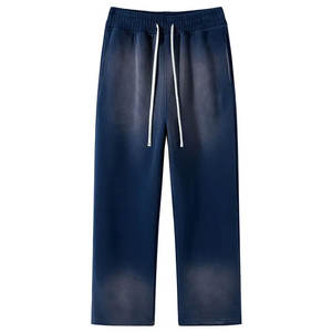 กางเกงวอร์มผ้าฝ้าย100% สำหรับผู้ชายกางเกงซักเหงื่อผ้าฟรังซ์เทอร์รี่พิมพ์ลายออกแบบได้ตามต้องการ - Product Image 2