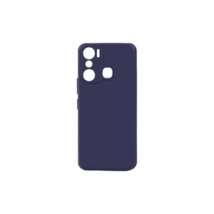 Coque de téléphone en silicone bleu marine premium SNEL pour Infinix Hot 20i, coque de protection souple en TPU, Blackshark A53, Tecno Spark Go - Product Image 1