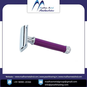 Nueva llegada Maquinillas de afeitar de seguridad de buena calidad Respetuoso con el medio ambiente Diseño duradero Afeitado Maquinillas de afeitar de seguridad para hombres - Product Image 4