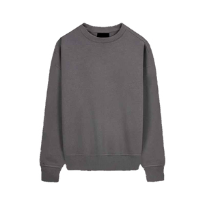 Sudadera térmica de gran tamaño Heavyweight 100% algodón sudadera con estampado de diamantes de imitación Boxy Fit ácido lavado Casual sudadera para hombres - Product Image 3