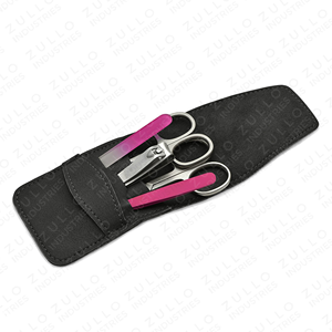 Wholesale 5 Piece Stainless Steel Manicure <b>Pedicure</b> Kit Custom Color Logo Nail Care Tools OEM Private Label <b>Set</b> - Product Image 4